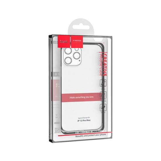 Capa Traseira Hoco para Apple iPhone 12 Pro Max Transparente